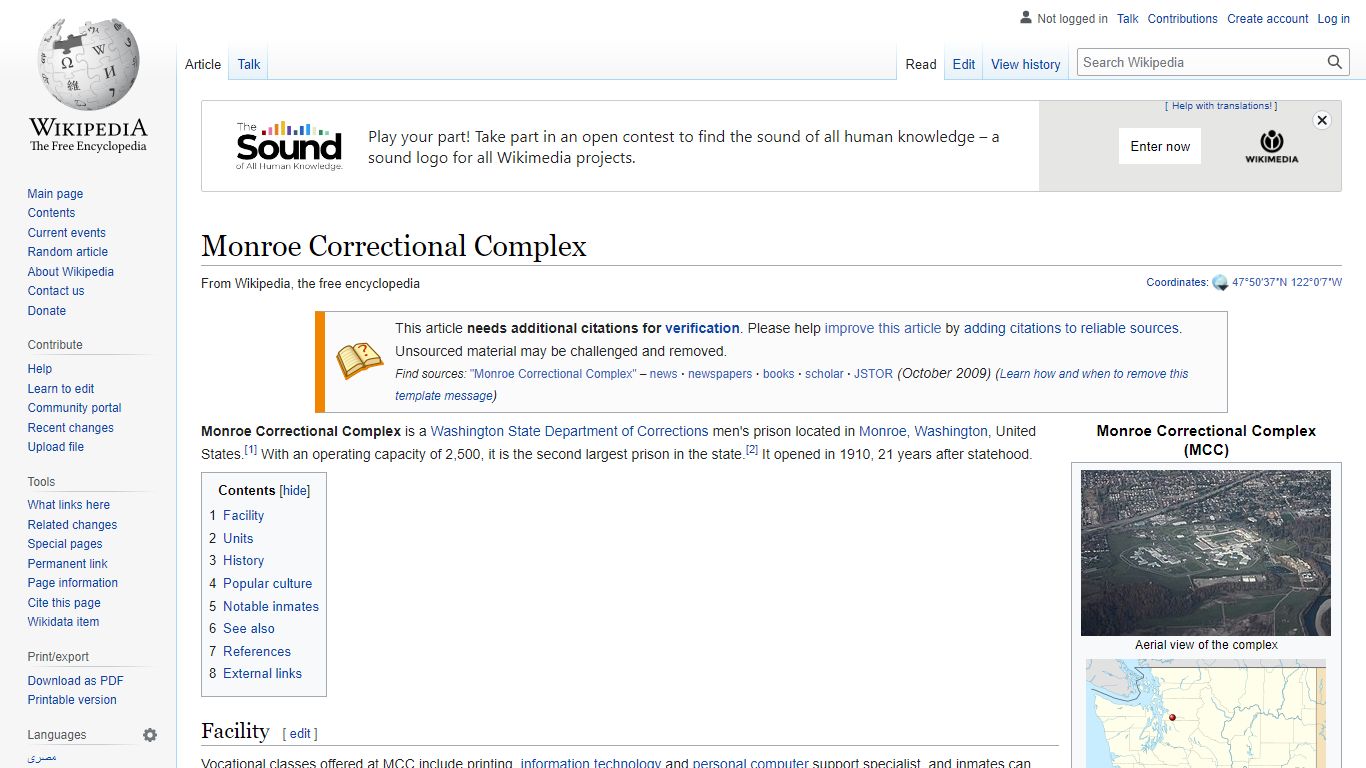Monroe Correctional Complex - Wikipedia